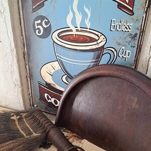 Vintage Crumb Pan & Brush